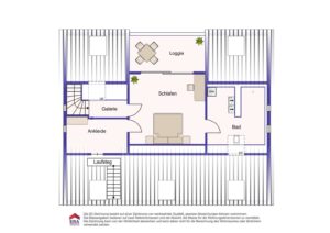 Grundriss 2. Etage