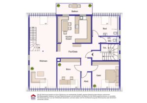 Grundriss 1. Etage