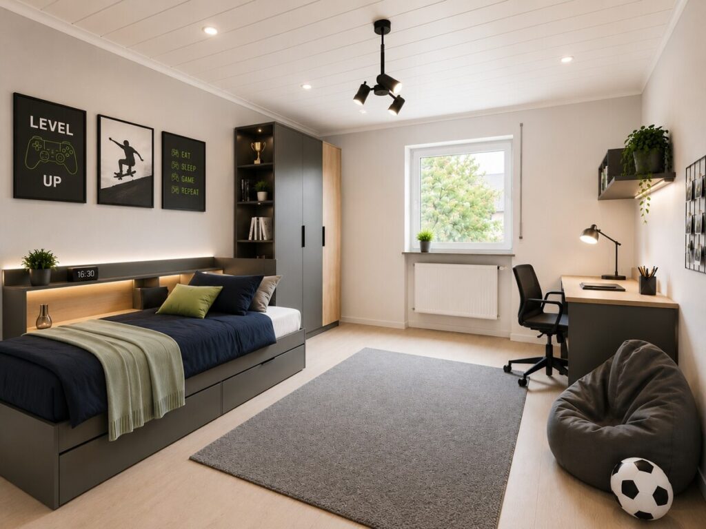 Jugendzimmer 1 OG KI-Beispiel