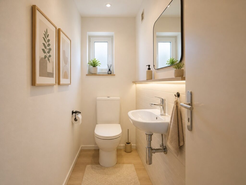 Gäste WC KI-Beispielbild