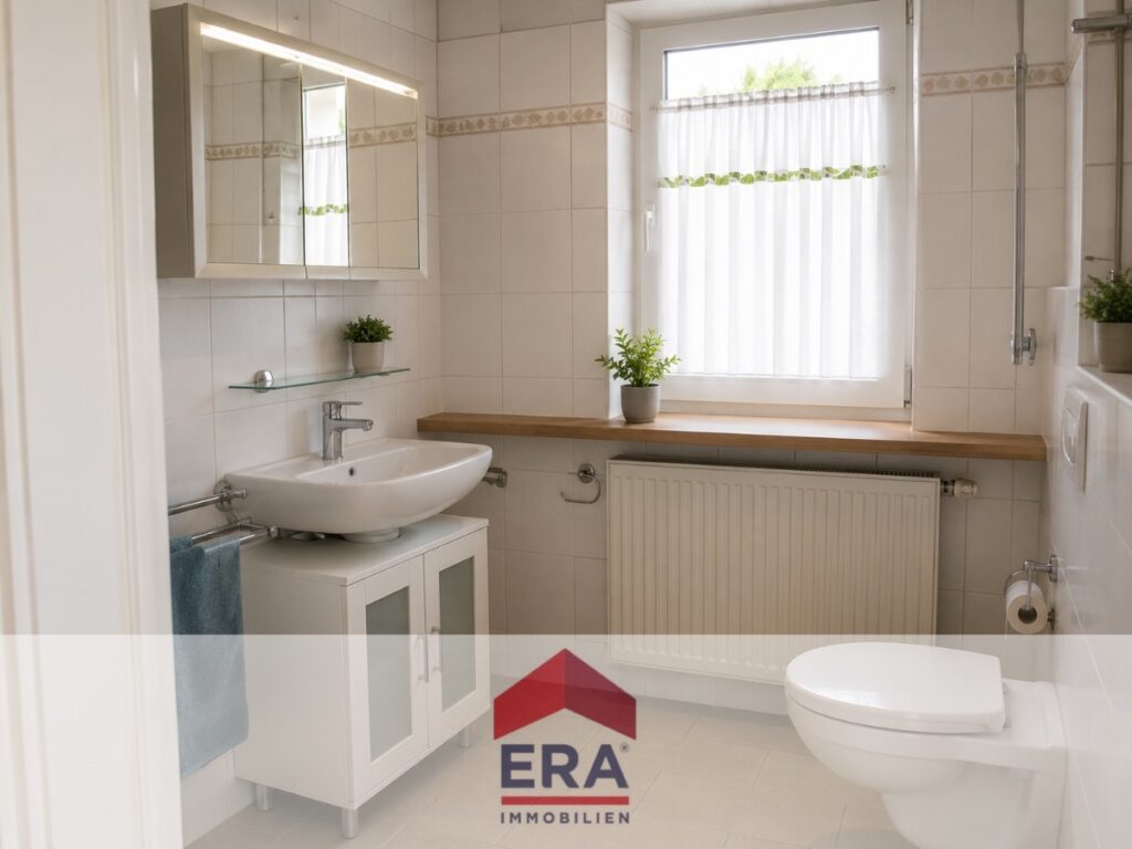 Badezimmer / 2 Wohnung im EG