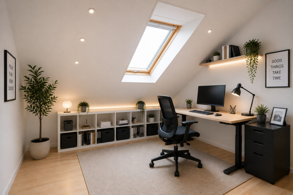 Home Office Bereich KI-Beispiel