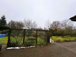 Grundstück von der seite