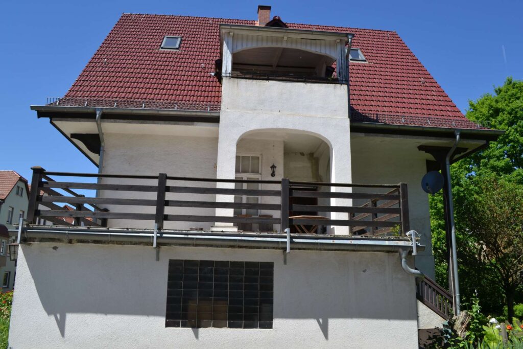 Terrasse und Balkonansicht