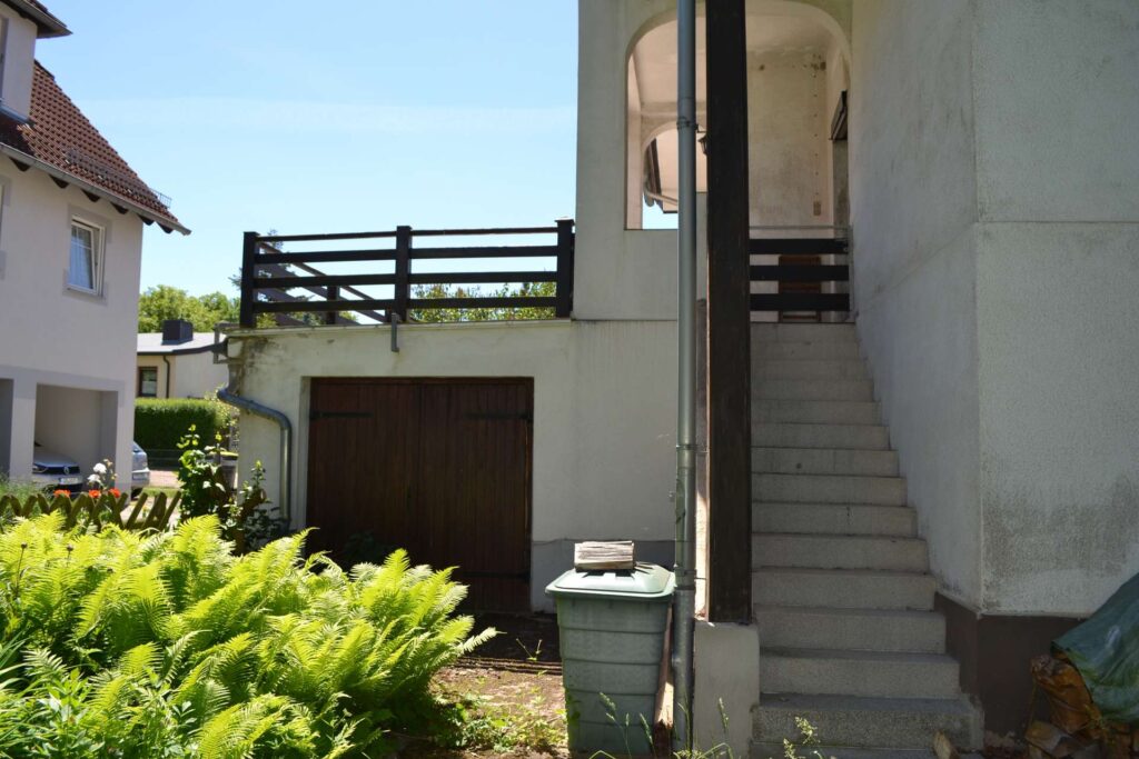 Treppe zum EG Terrasse